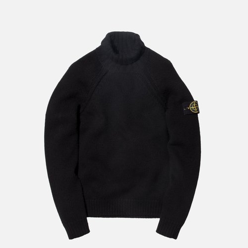 Stone Island Knit Turtleneck - Black - 6515546D6-V0029