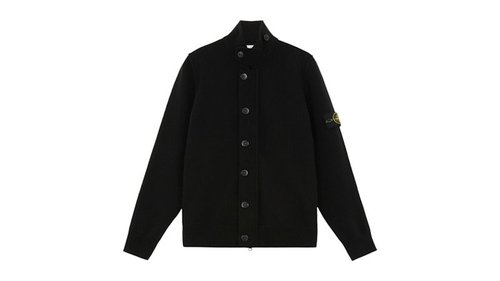 Stone Island Lambswool 5100047 Sweater - Black - 5100047