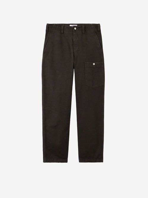 Stone Island Lead gray cotton twill cargo pants - L1S153100-38-S0