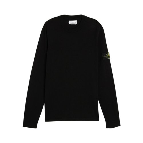 Stone Island Light Raw Stocking Stitch Sweatshirt - Black - 5100062S00B9V0029