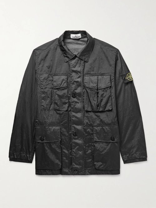 Stone Island Logo-Appliquéd Nylon Metal Jacket - V0065 - 781541620