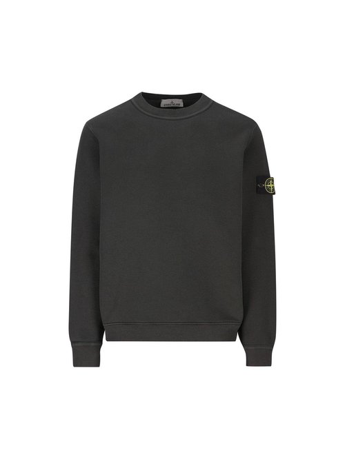 Stone Island Dyed Sweatshirt - Grey - 811561241-V0162