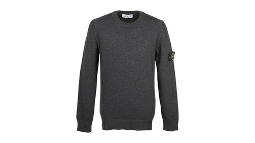 Stone Island Logo Sweater - Charcoal - K2S155100072S00A3-V0M65