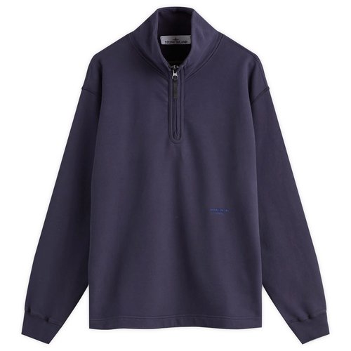 Stone Island Half-Zip Hooded Sweatshirt 8015636T3 - 8015636T3