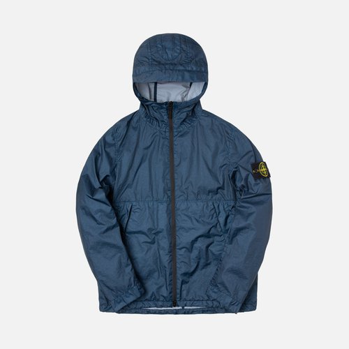 Stone Island Membrana 3L Garment Dyed Jacket - Blue Marine - 721542423-V0028