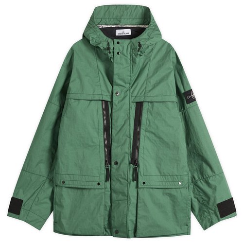Stone Island Metal Lamina Ripstop Heat Reactive Short Parka - Malachite - L1S154100061-V005H