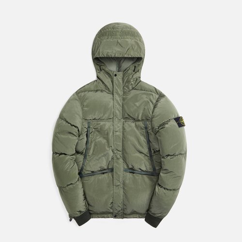 Stone Island Nylon Metal Garment Dyed Real Down Jacket 'Sage