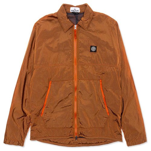 Stone Island Nylon Metal Rete Isolante-TC Overshirt - Orange - MO711511036V0032