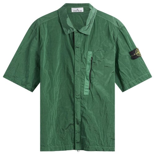 Stone Island Nylon Metal Short Sleeve Shirt - Malachite - L1S151200028-V005H