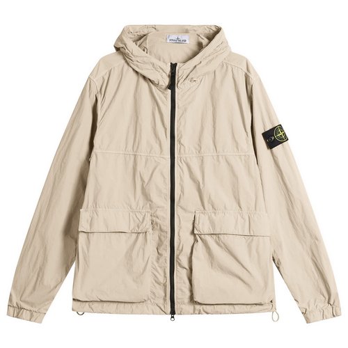 Stone Island Nylon Smerigliato-TC Short Parka - Desert - L1S154100112-V009A