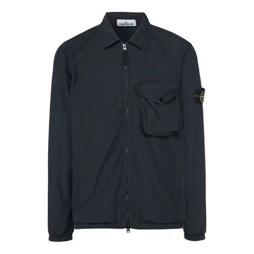 Stone Island Overshirt - Black - 751511803-V0029