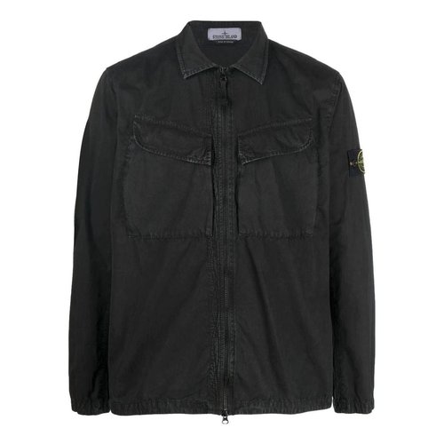 Stone Island Overshirt - Black - 7715101WN-V0129