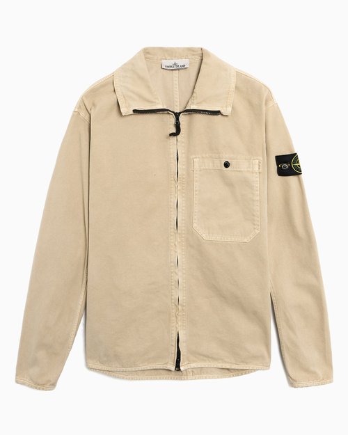 Stone Island Panama Cotton Effect Relaxed Overshirt - L1S151200014S0184-V019A