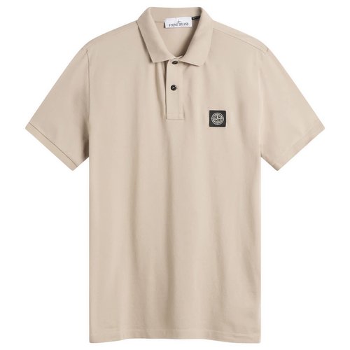 Stone Island Patch Logo Polo - Desert - L1S152200008-V009A