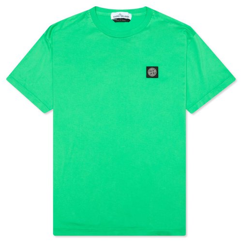 Stone Island Patch Logo S/S Tee - Green - MO751524113V0050