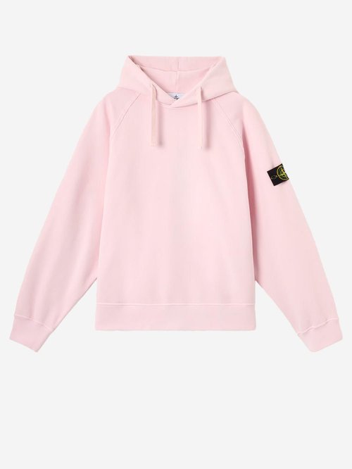 Stone Island s Garment Dyed Oversized Fit Hoodie Black - K2S156100-23-S0