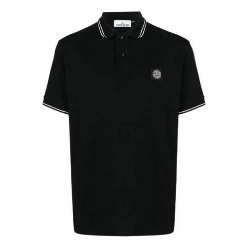 Stone Island Polo Shirt - Black - 79152SC18-A0029