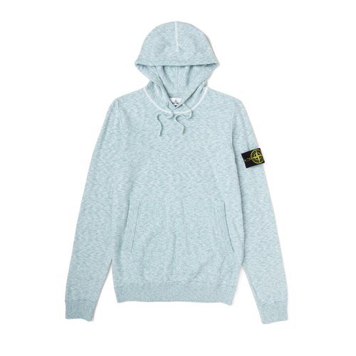Stone Island Popover Knit Hoodie - 7215505B0-V1042