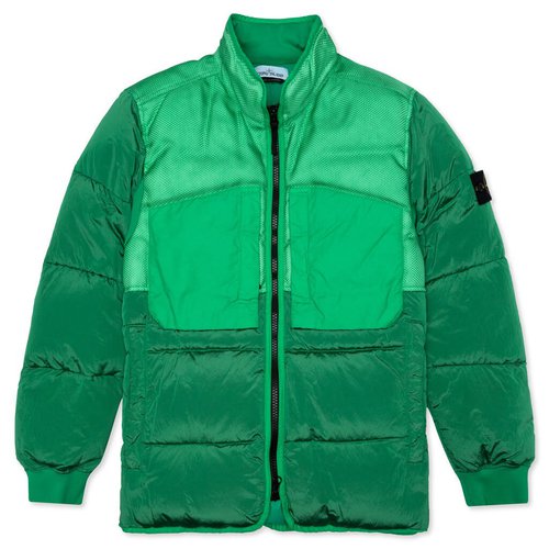 Stone Island Real Down Jacket 42840 - Green - MO751542840V0050