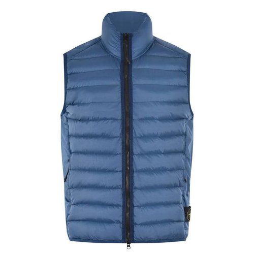 Stone Island Recycled Nylon Down Vest - Blue - 8115G0724-V0024