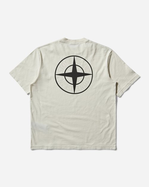 Stone Island s 02 Industrial Logos T-Shirt Ivory - K2S15-2100037-S0193V0093