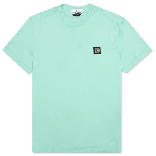 Stone Island S/S T-Shirt 24113 - Aqua - MO741524113V0044