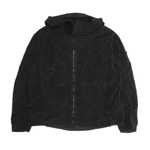 Stone Island Shadow Project Nylon Metal in ECONYL Regenerated Nylon Short Parka Jacket Black - 40426_V2029