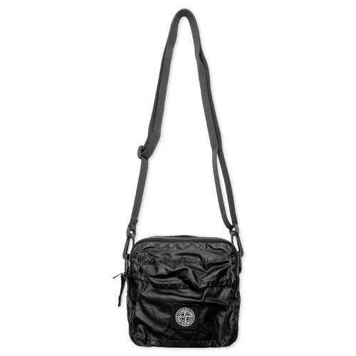 Stone Island Shoulder Bag - Black - MO781590270V0029