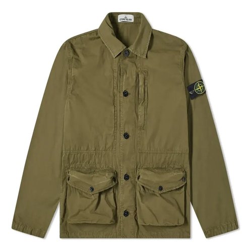 Stone Island Tela Jacket - Olive Green - 7415439WN-V0158