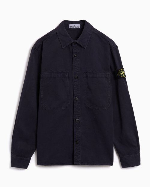 Stone Island Worn-Out Elect Overshirt - K2S151200025S0184-V0126