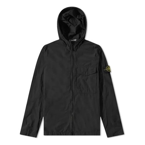 Stone IslandStone Island Naslan Light Hooded Overshirt - Black - 761512402-V0029