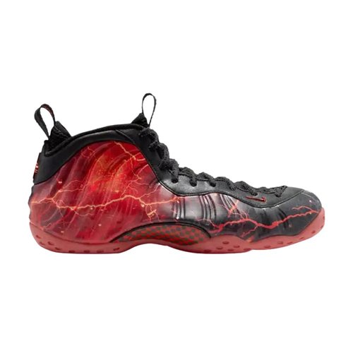Stranger Things x Nike Air Foamposite One Premium QS - Black/Off Noir/Bright Crimson - IR7336-001