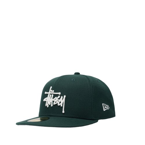 Stüssy Authentic New Era Cap - Hunter Green - 1311038