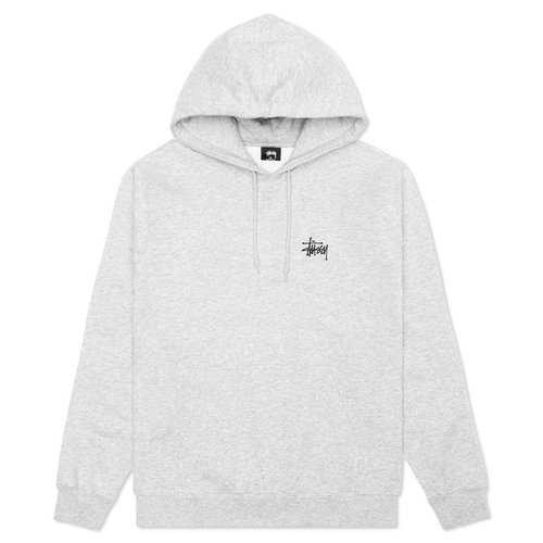 Stüssy Basic Hood - Ash Heather 500 - 1924500-ASHH