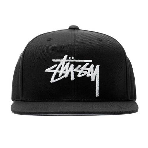 Stüssy Big Stock High Crown Cap 'Black' - 1311062-BLK | Solesense