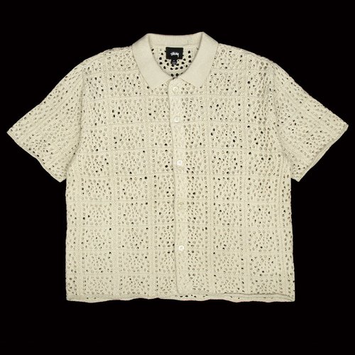 トップス stussy crochet shirt Stussy Crochet Shirt Multi | BSTN Store