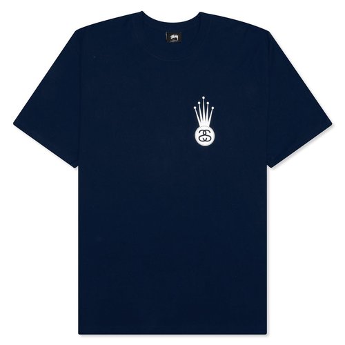 Stüssy Crown Link Tee - Navy - 1904569-NA20