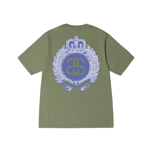Stüssy Crown Wreath Pig. Dyed Tee 'Natural' - 1904911