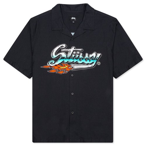Stüssy Cruising Shirt - Black - 1110123-BLAC