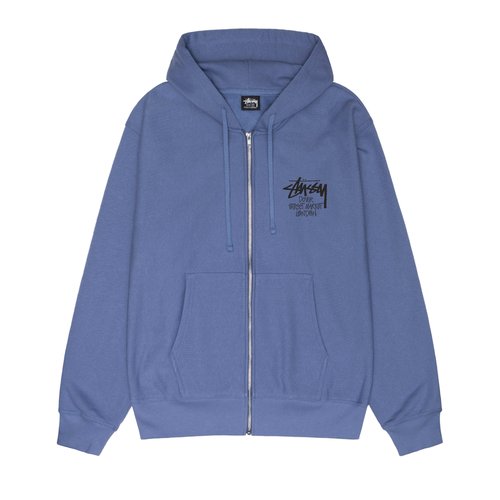 Stüssy DSM London Zip Hood 'Ash Heather' 3973818-AW23 Solesense