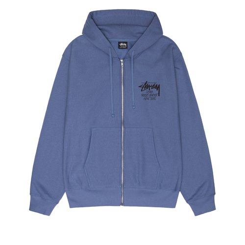 Stüssy DSM New York Zip Hoodie 'Storm' - 3973819 | Solesense