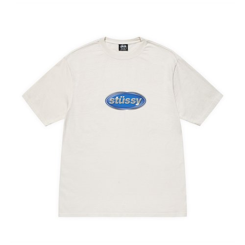 Stüssy Emblem Pigment Dyed Tee - Natural - 1905013