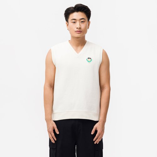Stüssy Fleece Vest - Bone - 118483-BONE