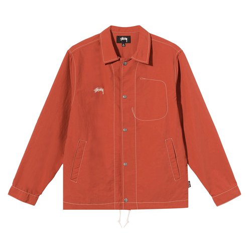 Stüssy Folsom Coach Jacket - 115555-BURN