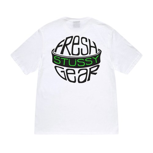 Stüssy Fresh Gear Tee 'White' - 1904986 | Solesense Stüssy Fresh Gear Tee 'White' - 1904986 | Solesense