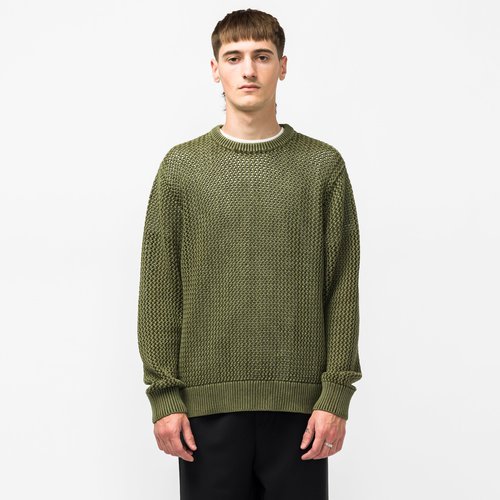 stussy loose gauge sweater