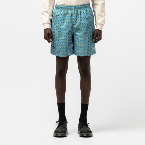 Stüssy Polka Dot Water Short | Size S - Teal - 113136-TEAL