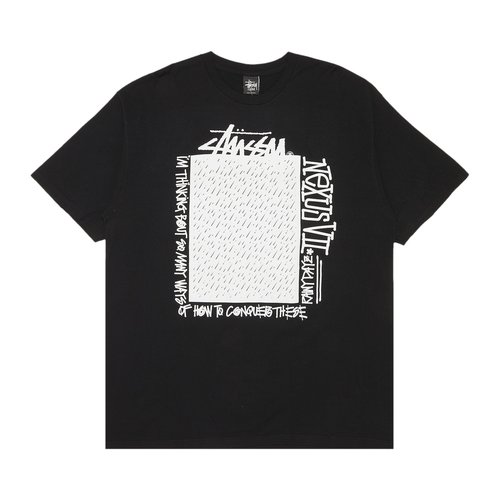 Stüssy Rain Frame Tee - 3902573-BLAC