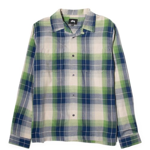 Stüssy Rayon Plaid Ls Shirt - 28.75