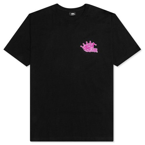 Stüssy Royal Goods Tee - Black - 1904545-BLAC